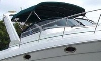 Photo of Formula 31 PC, 2003: Bimini Top, viewed from Starboard Front 