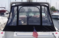 Formula® 31 PC Bimini-Connector-OEM-T6.5™ Factory Front BIMINI CONNECTOR Eisenglass Window Set (also called Windscreen, typically 3 front panels, but 1 or 2 on some boats) zips between Bimini-Top (not included) and Windshield. (NO Bimini-Top OR Side-Curtains, sold separately), OEM (Original Equipment Manufacturer)