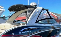 Photo of Formula 310 SS Arch, 2015: Bimini Top, Side Curtains, Camper Top, viewed from Starboard Rear 