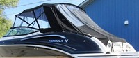Photo of Formula 310 SS NO Arch, 2018 Bimini Top, Connector, Side Curtains, Camper Top, Camper Side and Aft Curtains, viewed from Port Rear 