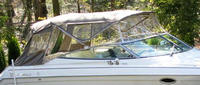 Photo of Formula 330 SS, 1999: Bimini Top, Connector, Side Curtains, Camper Top, Camper Side and Aft Curtains, viewed from Starboard Side 