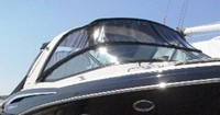 Formula® 350 CBR Arch Bimini-Connector-OEM-T7.5™ Factory Front BIMINI CONNECTOR Eisenglass Window Set (also called Windscreen, typically 3 front panels, but 1 or 2 on some boats) zips between Bimini-Top (not included) and Windshield. (NO Bimini-Top OR Side-Curtains, sold separately), OEM (Original Equipment Manufacturer)