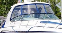 Photo of Formula 37 PC Hard-Top, 2005: Connector, Side Curtains, Camper Top, Camper Side and Aft Curtains, viewed from Starboard Front 