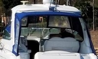 Photo of Formula 37 PC Hard-Top, 2007: Connector, Side Curtains, Camper Top, Camper Side Curtains, viewed from Port Rear 