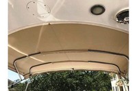 Photo of Formula 370 SS Stainless WindShield, 2012: Camper Top, Arch Connections, Inside 