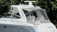 Photo of Formula 40 PC Hard-Top, 2008: Hard-Top, Front Connector, Side Curtains, Camper Top, Camper Side and Aft Curtains, viewed from Port Rear 