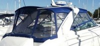 Photo of Formula 400 SS, 1999: Bimini Top, Bimini Connector Bimini Side Curtains, Camper Top, Camper Side and Aft Curtain, viewed from Starboard Rear 