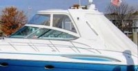Photo of Formula 48, 2005: Hard-Top, Front Connector, Side Curtains, Aft Curtain, viewed from Port Side 