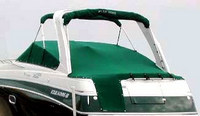 Photo of Four Winns Vista 288, 2002-2005-2006-2007-2008-2009-2010-2011:, 2012-2013, 2014: Bimini Top in Boot, Camper Top in Boot, Cockpit Cover (Factory OEM website photo), viewed from Port Rear 