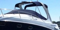 Four Winns® Vista 298 Bimini-Boot-Logo-OEM-G3™ Factory Zippered Bimini BOOT COVER with Embroidered Boat Manufacturer Logo, OEM (Original Equipment Manufacturer)