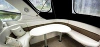 Photo of Four Winns Vista 378 Bimini Top, 2004: Side Curtains, Camper Top, Camper Side and Aft Curtains, Inside 