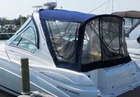Photo of Four Winns v338 2008: Hard-Top, Visor, Side Curtains, Camper Top, Camper Side and Aft Curtains, viewed from Port Rear 