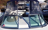 Photo of Glastron GS 259, 2007: No Arch Bimini Top, Front Connector, Side Curtains, Camper Top, Camper Side and Aft Curtains, Front 