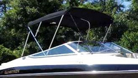 Photo of Glastron GX 205, 2005: Bimini Top, viewed from Starboard Front 