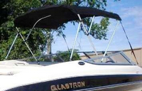 Photo of Glastron GX 205, 2005: Bimini Top, viewed from Starboard Rear 
