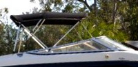 Photo of Glastron GX 205, 2006: Bimini Top, viewed from Starboard Side 