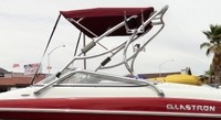 Photo of Glastron GXL 205 Tower Std WindShield, 2007: Bimini Top, viewed from Port Side 
