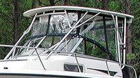 Photo of Grady White Adventure 208, 2001: Hard-Top, Front Visor, Side Curtains, viewed from Port Front 
