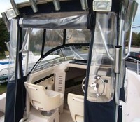 Photo of Grady White Adventure 208, 2005: Hard-Top, Front Visor, Side and Aft Curtains, Inside 