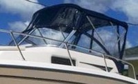 Grady White® Adventure 208 Bimini-Side-Curtains-OEM-G1.7™ Pair Factory Bimini SIDE CURTAINS (Port and Starboard sides) zips to side of OEM Bimini-Top (not included) (NO front Visor, aka Windscreen, sold separately), OEM (Original Equipment Manufacturer) 