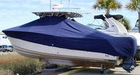 Photo of Grady White Bimini 306 20xx T-Top Boat-Cover, viewed from Port Rear 