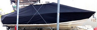 Photo of Grady White Canyon 366 20xx T-Top Boat-Cover, viewed from Starboard Side 