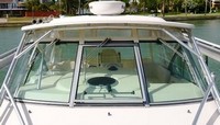 Photo of Grady White Express 360, 2013: Hard-Top, Visor Ivory Stamoid, Front 
