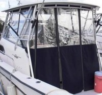 Photo of Grady White Marlin 300, 2000: Hard-Top, Side and Aft Curtains, viewed from Port Rear 