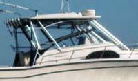 Photo of Grady White Marlin 300, 2003: Hard-Top, Side Curtains, viewed from Starboard Side 