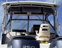 Photo of Grady White Marlin 300, 2007: Hard-Top, Front Visor, Side Curtains, Inside 