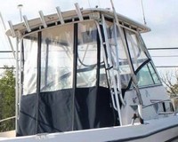 Photo of Grady White Sailfish 272, 2000: Hard-Top, Visor, Side Curtains, Aft-Drop-Curtain, viewed from Starboard Rear 