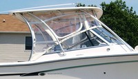 Photo of Grady White Tournament 275, 2009: Hard-Top, Visor, Side Curtains Ivory Stamoid, viewed from Starboard Side 