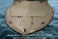 Bow-Cover-Hard-Top-OEM-J4™Factory Snap-On BOW COVER (also called Front Tonneau Cover) for setup with Factory Hard-Top, OEM (Original Equipment Manufacturer)
