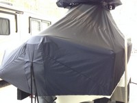 Photo of Hydrasports 2390CC 20xx T-Top Boat-Cover, viewed from Starboard Rear 