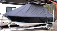 Photo of Key West®, 2020CC 20xx T-Top Boat-Cover, viewed from Port Side 