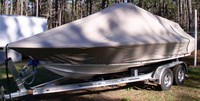 Photo of Key West® 210FS 20xx Boat-Cover LCC, viewed from Port Front 