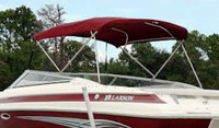 Photo of LARSON LXI 248, 2007: Bimini Top, viewed from Port Rear 