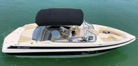 Photo of LARSON LXI 248, 2007: Bimini Top, viewed from Starboard Side 