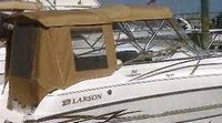 Photo of Larson Cabrio 254, 2000: Bimini Top, Connector, Side Curtains, Camper Top, Camper Side Curtains, Camper Aft Curtain, viewed from Starboard Rear 2nd 