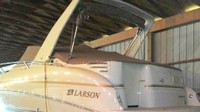Photo of Larson Cabrio 274, 2004: Arch Cockpit Cover, viewed from Port Rear 