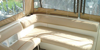 Photo of Larson Cabrio 310, 2003: Camper Side and Aft Curtains, Inside 