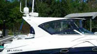 Photo of Larson Cabrio 370 Day Cruiser, 2007: Hard-Top, Front Hard-Top, Connector, Side Curtains, Camper Top, Camper Side and Aft Curtains, viewed from Starboard Side 