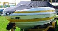 Photo of Larson LXi 208, 2007:, Bow Cover Cockpit Cover, viewed from Port Front 