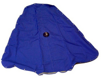 Photo of Larson Senza 206 Low Profile WindShield 20xx, Bow Cover Part Number 103746052 Mediterranean Blue 