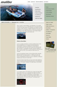 Photo of Malibu 21.5 Wakesetter VLX, 2005: Malibu Overview Web Page 
