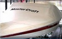 MasterCraft® 209 Sammy Duvall ProStar Mooring-Cover-Logo-Sunbrella-OEM-G2.5™ Factory MOORING COVER (NO Ski/Wake Tower) with Boat Manufacturers Logo, OEM (Original Equipment Manufacturer)