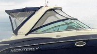 Photo of Monterey 260 Sport Yacht Hard-Top, 2014: Hard-Top, Visor, Side Curtains, Camper Top, Camper Side Curtains, viewed from Starboard Side 