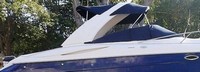 Photo of Monterey 298 Sport Cruiser Arch, 2003: Bimini Top, Arch-Aft-Top, Cockpit Cover, viewed from Starboard Side 