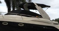 Monterey® 330 Sport Yacht Cockpit-Cover-OEM-B3™ Factory Snap-On COCKPIT-COVER (aka Aft-Tonneau) with Adjustable Support Pole(s) and reinforced Snap(s) inside Cover for Tip of Pole(s), OEM (Original Equipment Manufacturer)