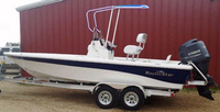 Photo of NauticStar 2110SE 20xx Tall Shadow™ Folding T-Top Kit, viewed from Port Side 
